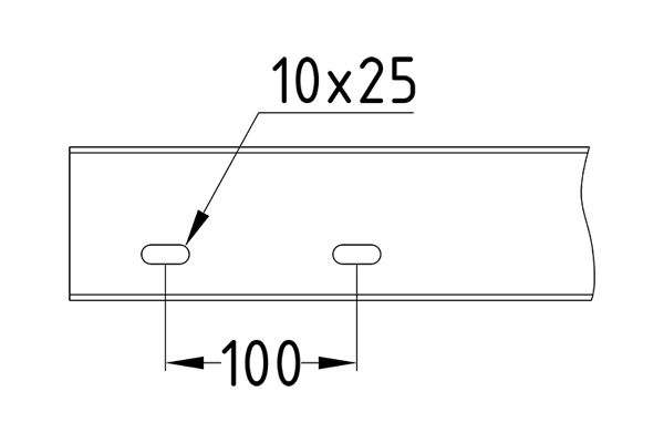 Лестничный лоток НЛ 100x100